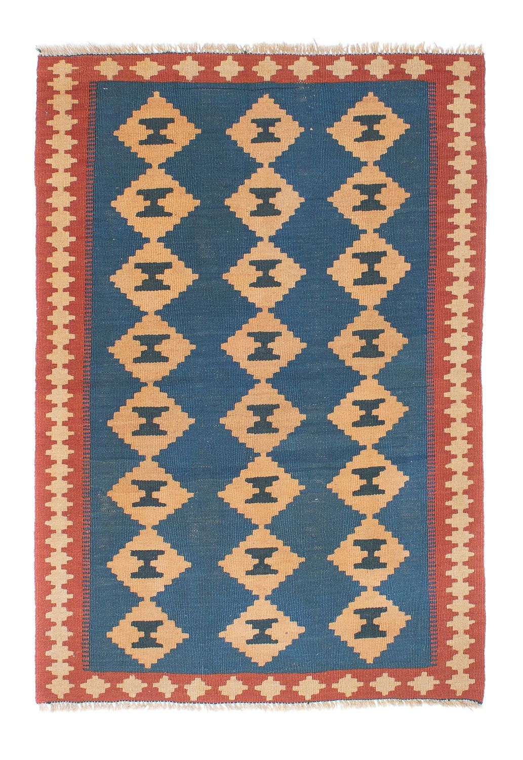 Kelim Rug - Oriental - 149 x 98 cm - blue