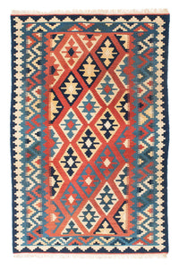 Kelim Rug - Oriental - 165 x 102 cm - red