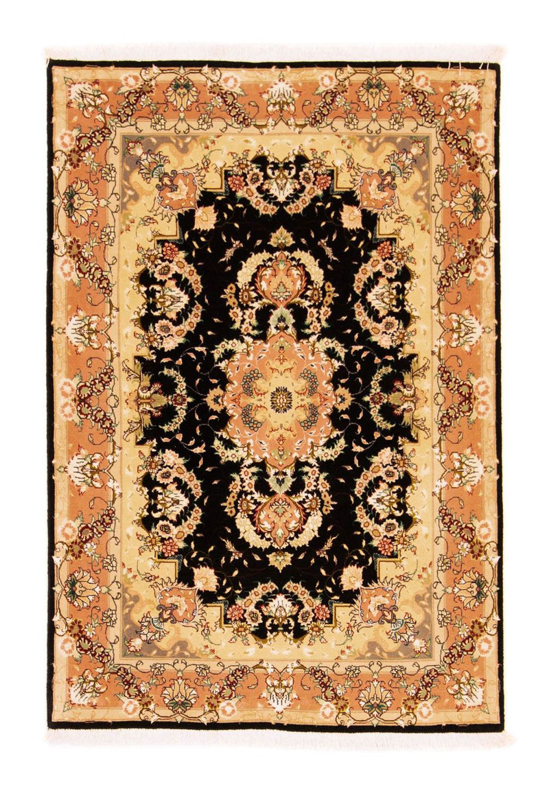 Perser Rug - Tabriz - Royal - 147 x 100 cm - black