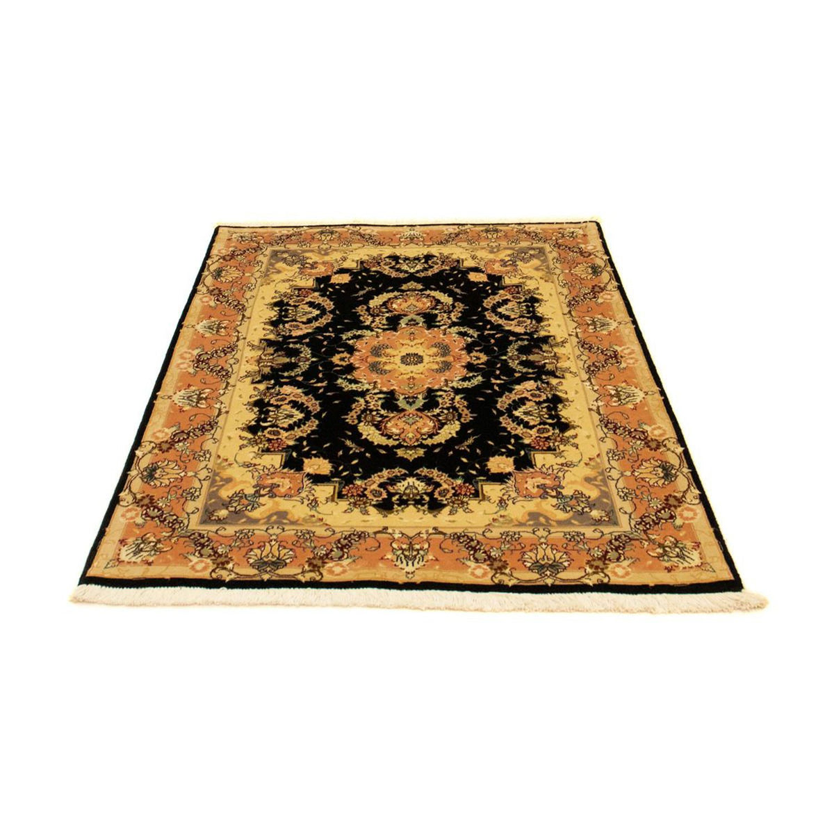 Perser Rug - Tabriz - Royal - 147 x 100 cm - black