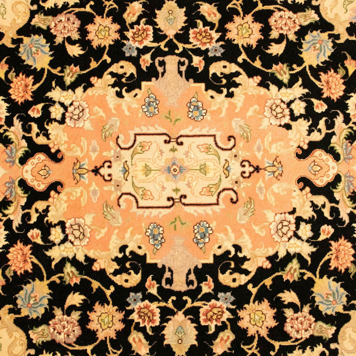 Perser Rug - Tabriz - Royal - 151 x 103 cm - black