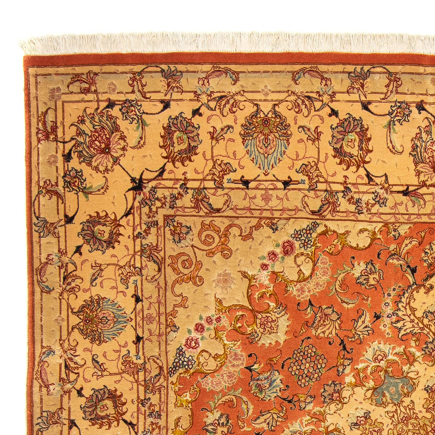 Tabriz - 50 Raj Rug 207x198cm - Persian Rugs