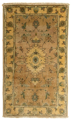 Perser Rug - Tabriz - Royal - 122 x 66 cm - light brown