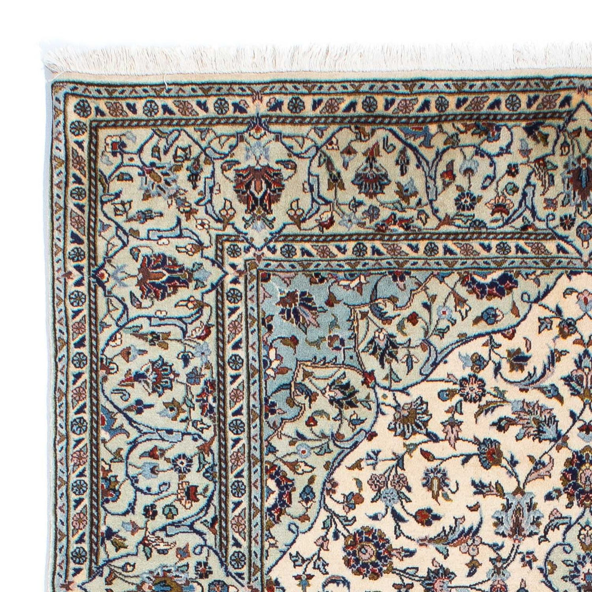 Perser Rug - Keshan - 216 x 136 cm - beige
