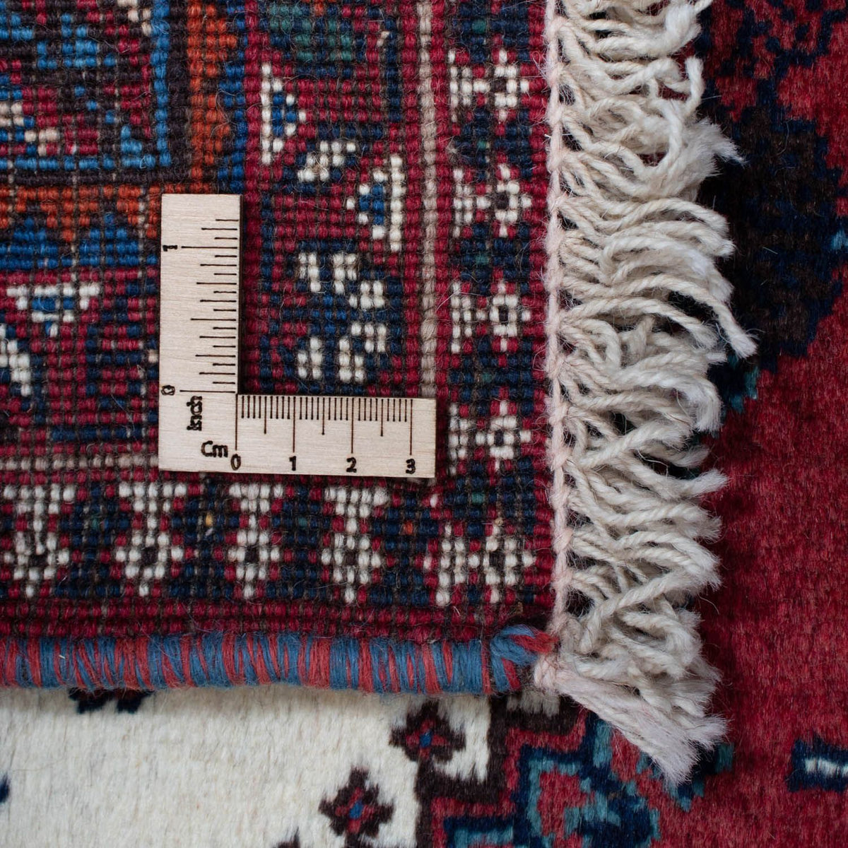 Perser Rug - Nomadic - 320 x 205 cm - dark red