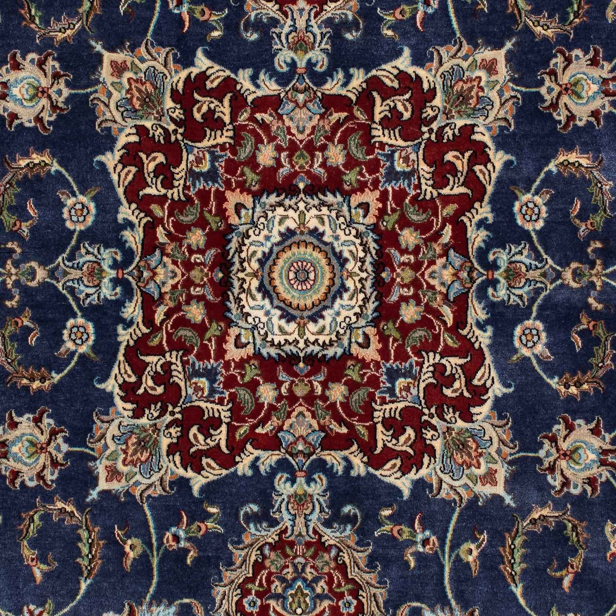 Perser Rug - Ghom - 193 x 133 cm - dark blue