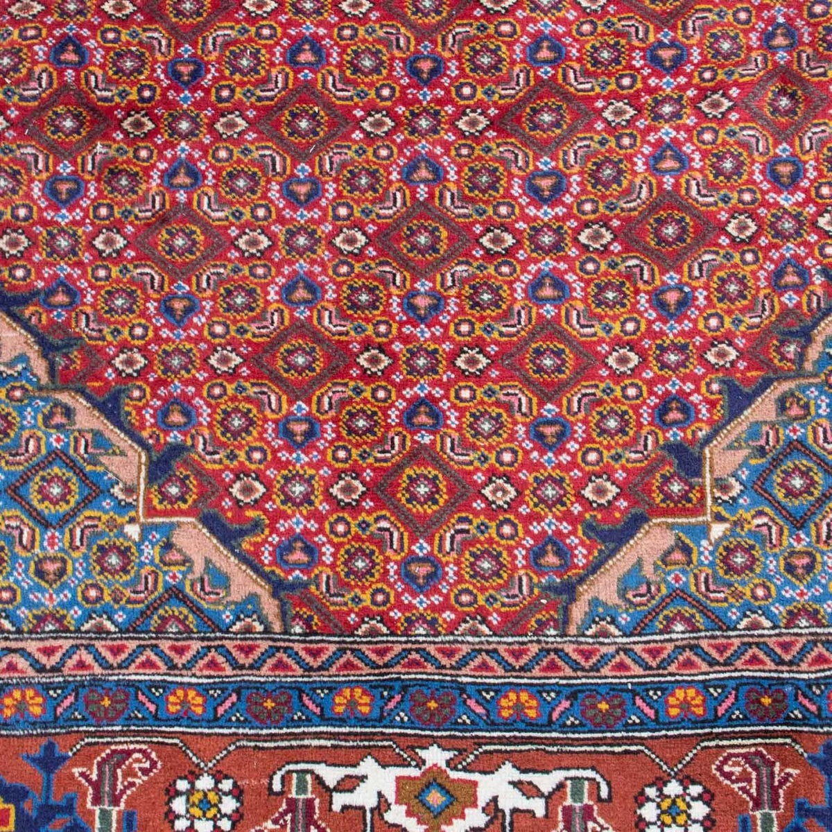 Perser Rug - Ghom - 295 x 208 cm - red