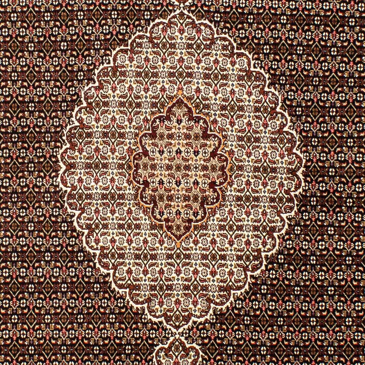 Perser Rug - Tabriz - 254 x 200 cm - dark blue