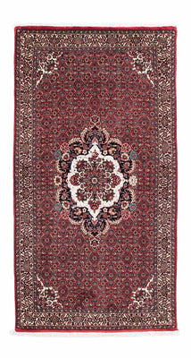 Runner Perser Rug - Bidjar - 190 x 100 cm - red