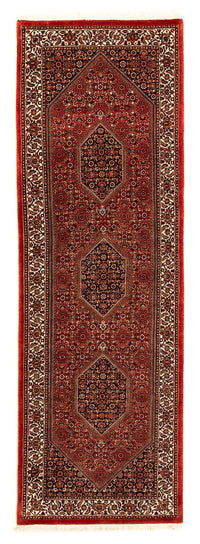 Runner Perser Rug - Bidjar - 277 x 80 cm - dark red