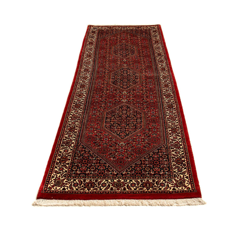 Runner Perser Rug - Bidjar - 277 x 80 cm - dark red
