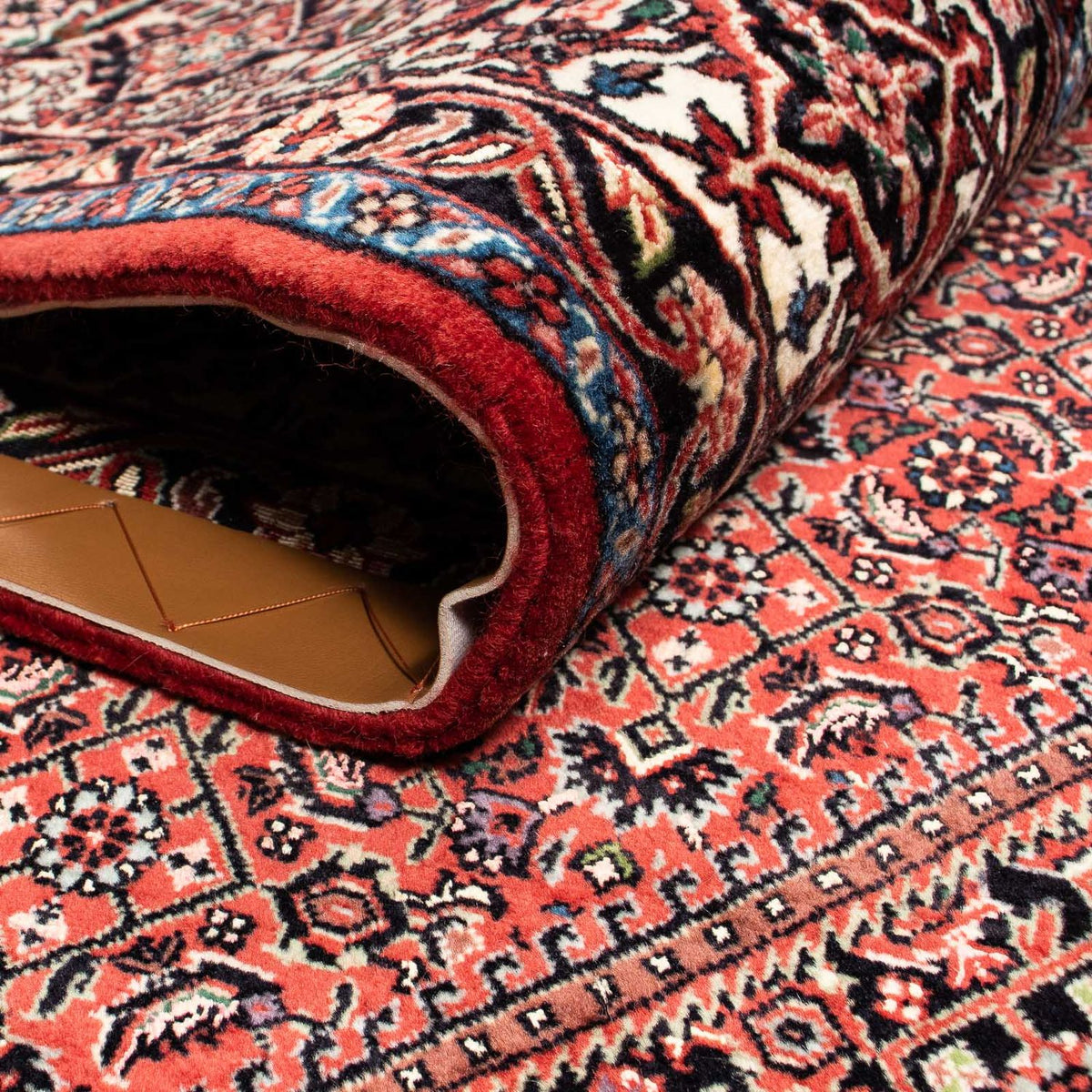 Perser Rug - Bidjar - 259 x 201 cm - dark red