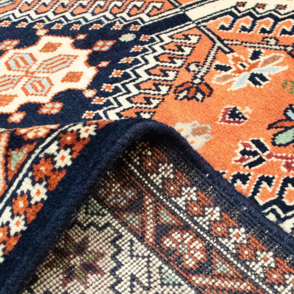 Perser Rug - Nomadic - 226 x 155 cm - salmon