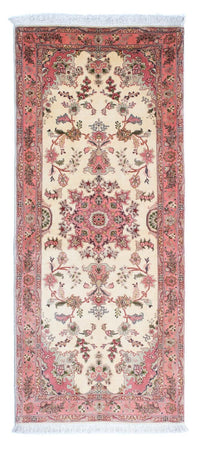 Runner Perser Rug - Tabriz - Royal - 198 x 83 cm - beige