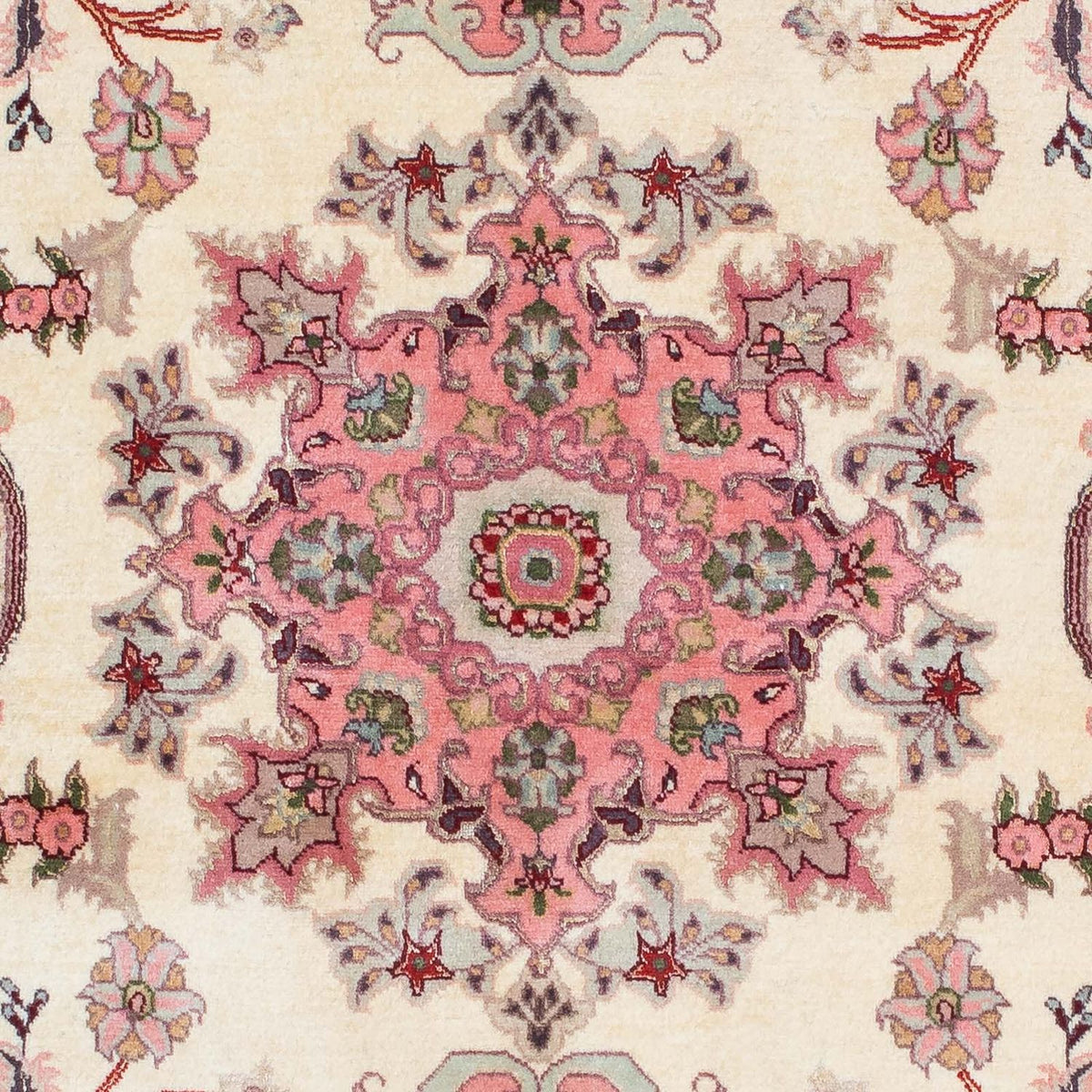 Runner Perser Rug - Tabriz - Royal - 198 x 83 cm - beige