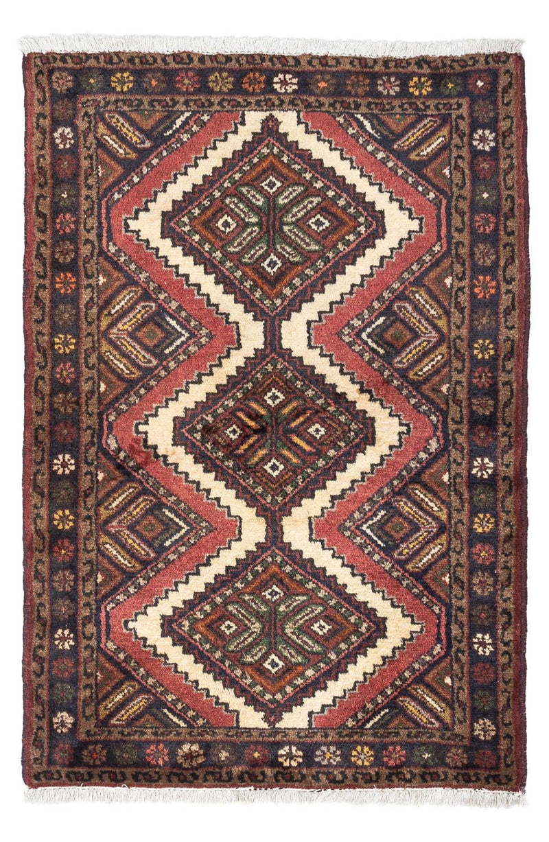 Perser Rug - Nomadic - 112 x 76 cm - red