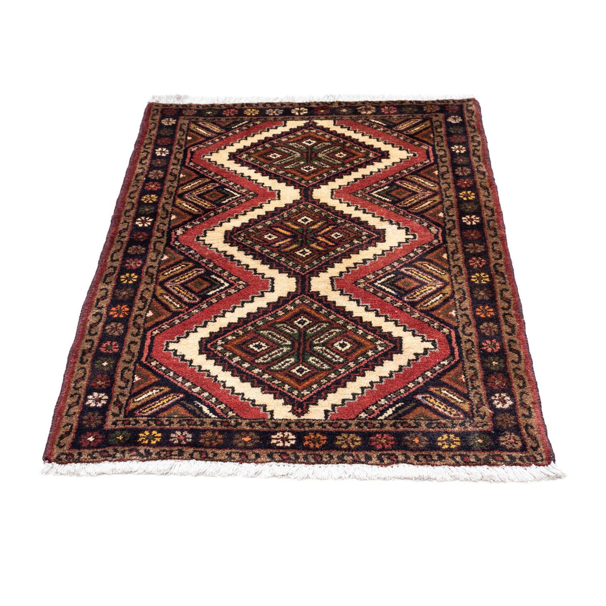 Perser Rug - Nomadic - 112 x 76 cm - red
