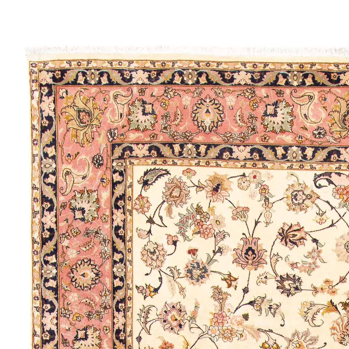 Tabriz - 50 Raj Rug 202x292cm - Persian Rugs