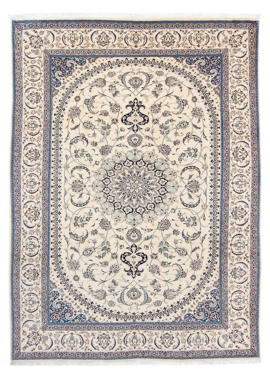 Perser Rug - Nain - Premium - 343 x 248 cm - beige