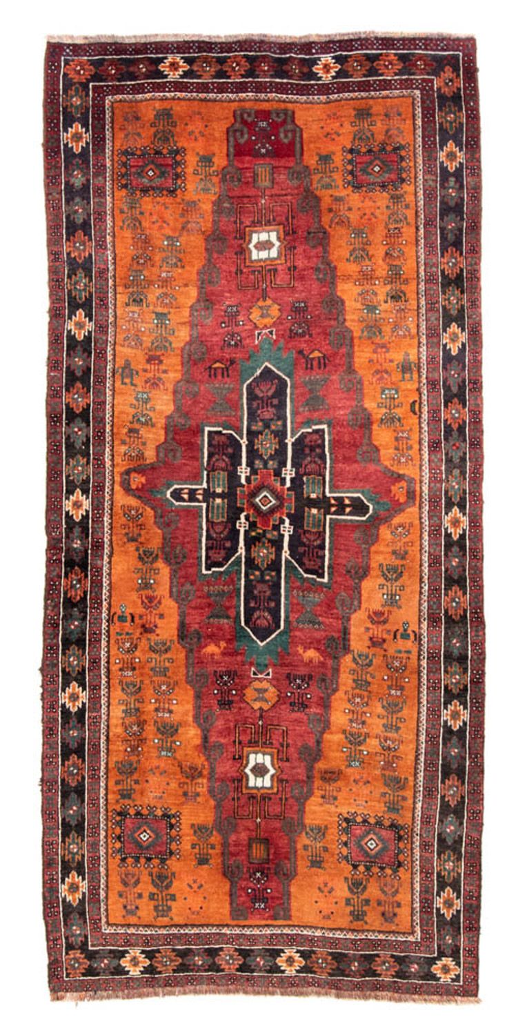 Runner Perser Rug - Nomadic - 220 x 104 cm - orange