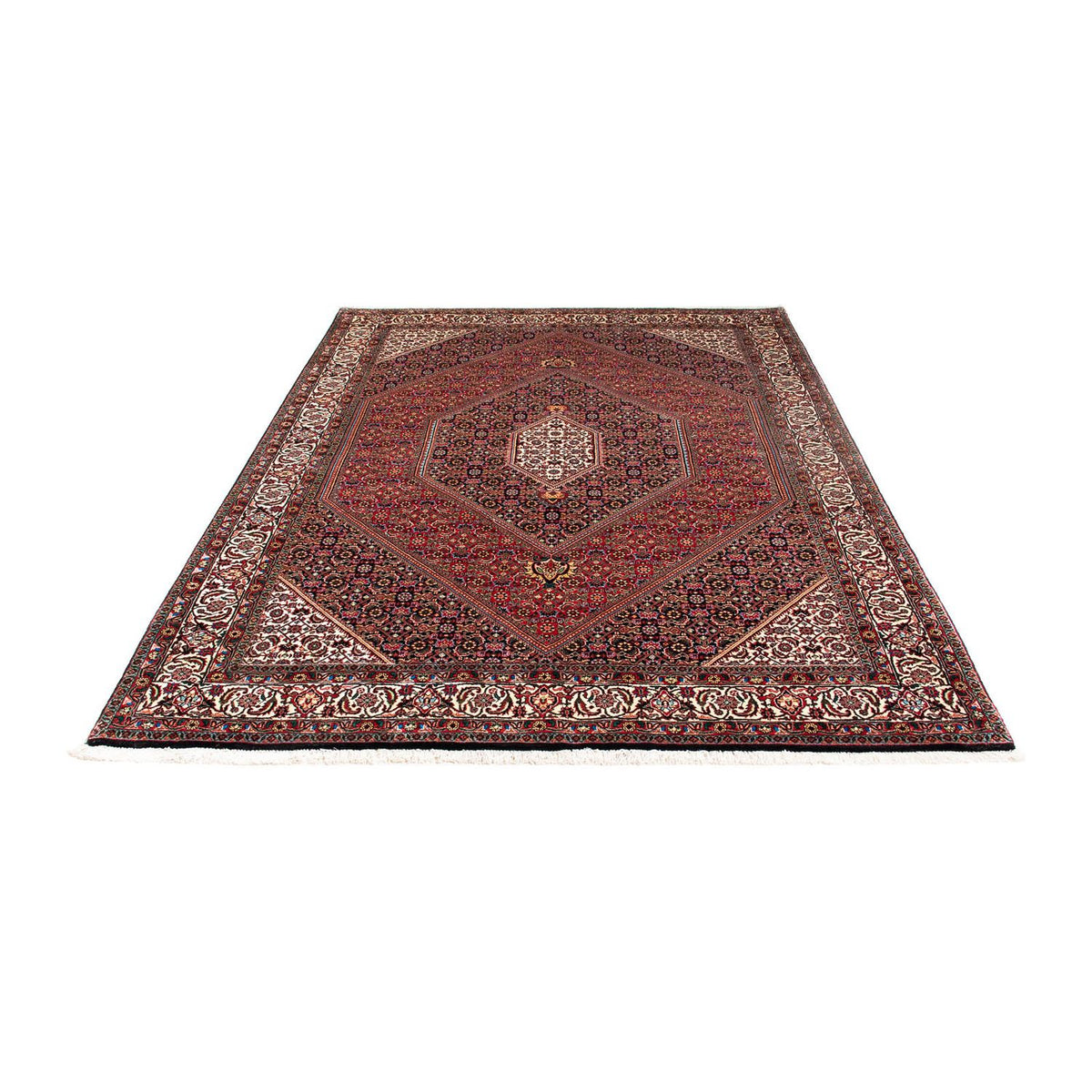 Perser Rug - Bidjar - 232 x 168 cm - dark red