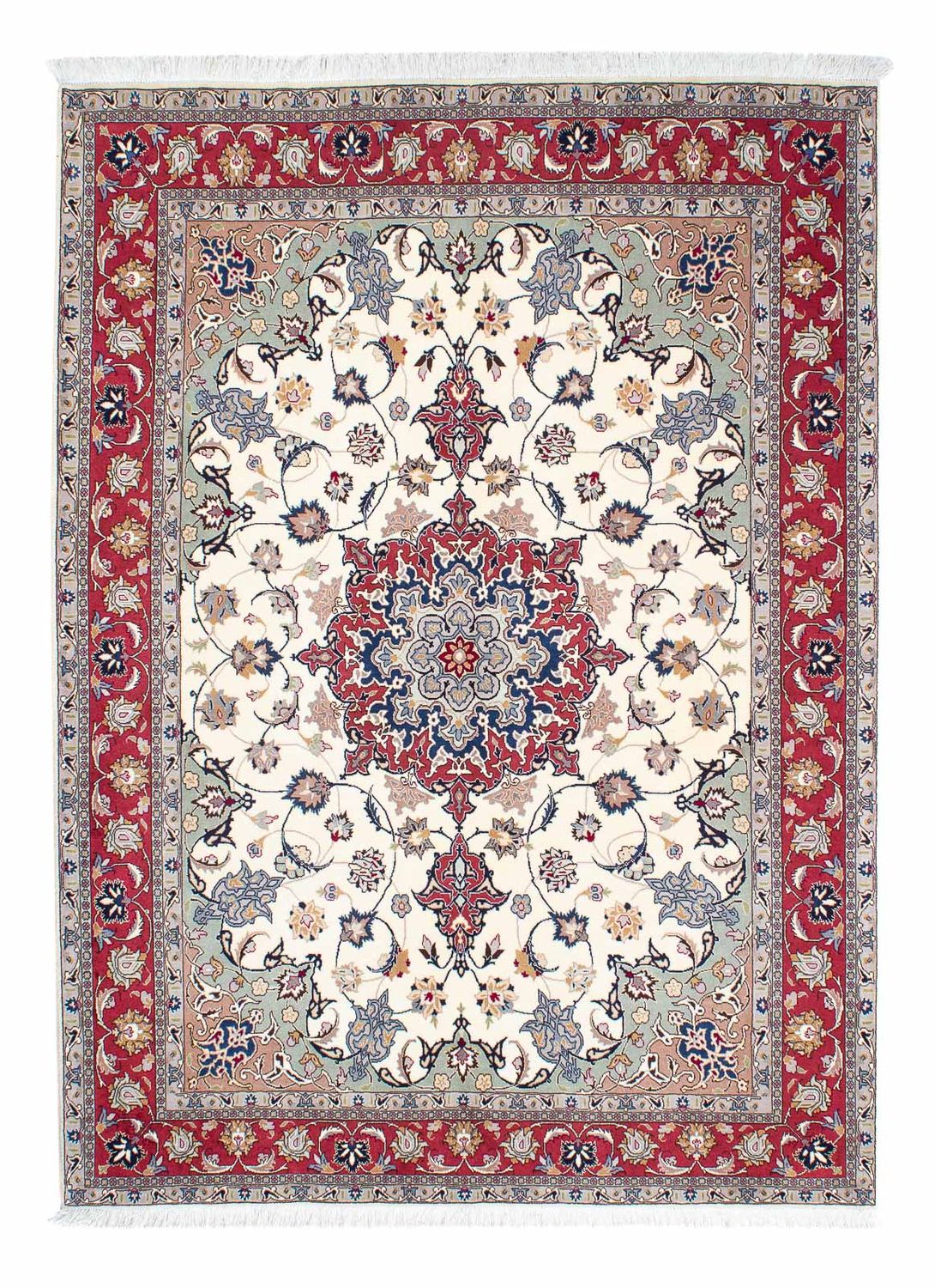 Perser Rug - Tabriz - Royal - 206 x 154 cm - beige