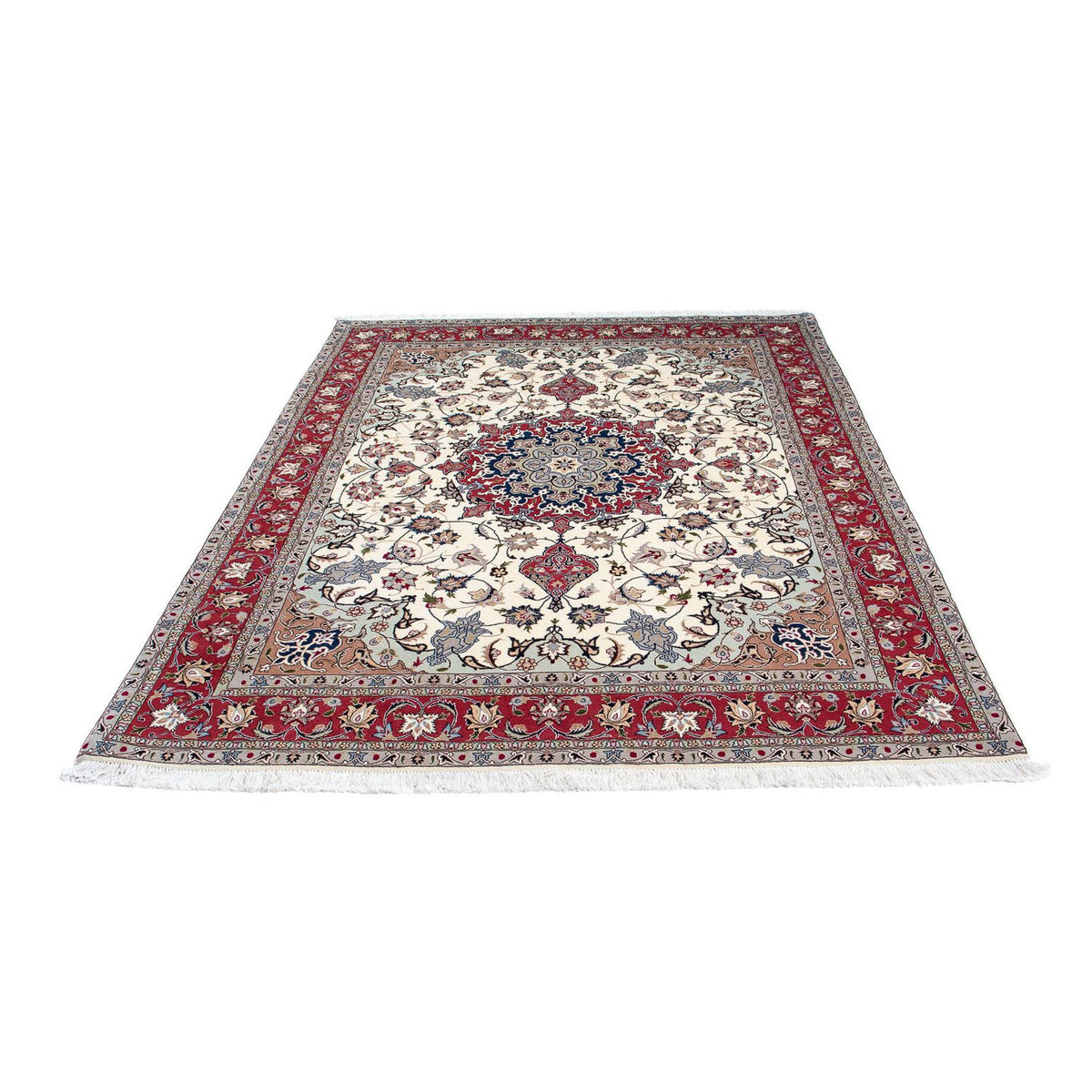 Perser Rug - Tabriz - Royal - 202 x 156 cm - beige