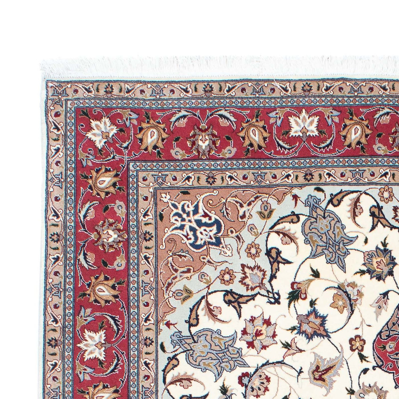 Tabriz - 50 Raj Rug 208x152cm - Persian Rugs