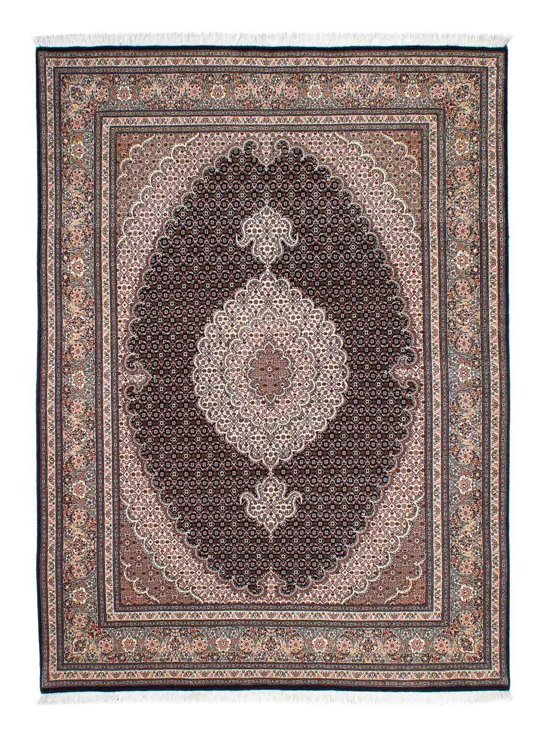 Perser Rug - Tabriz - Royal - 208 x 150 cm - light brown