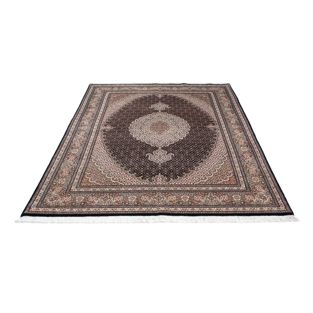 Perser Rug - Tabriz - Royal - 208 x 150 cm - light brown