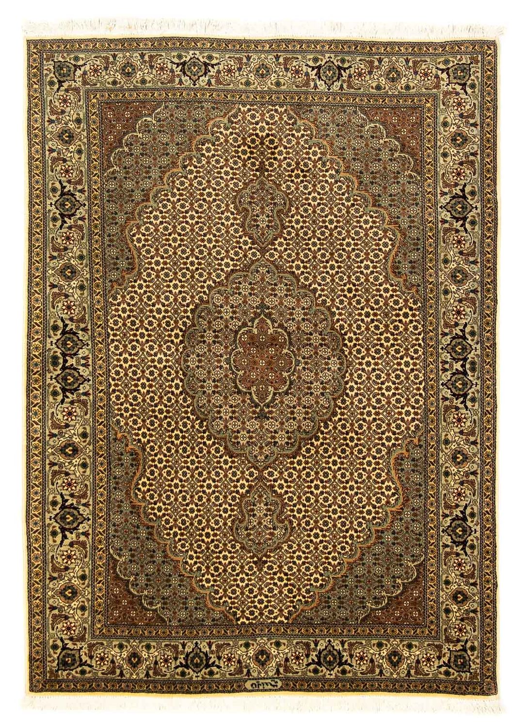 Perser Rug - Tabriz - Royal - 155 x 105 cm - beige