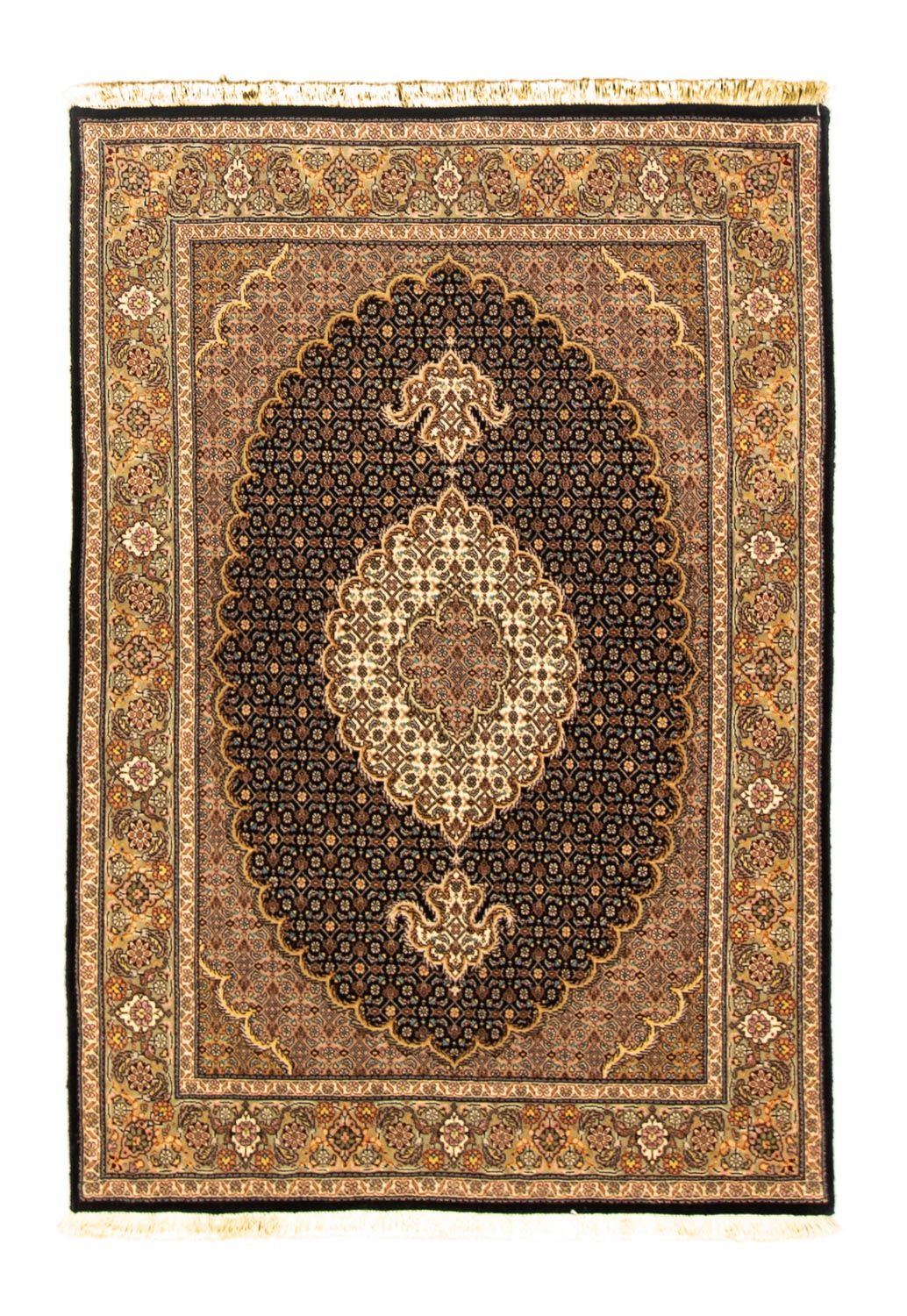 Perser Rug - Tabriz - 145 x 104 cm - black