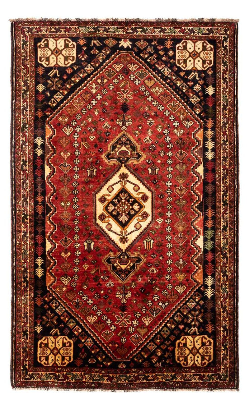 Perser Rug - Nomadic - 276 x 172 cm - dark red
