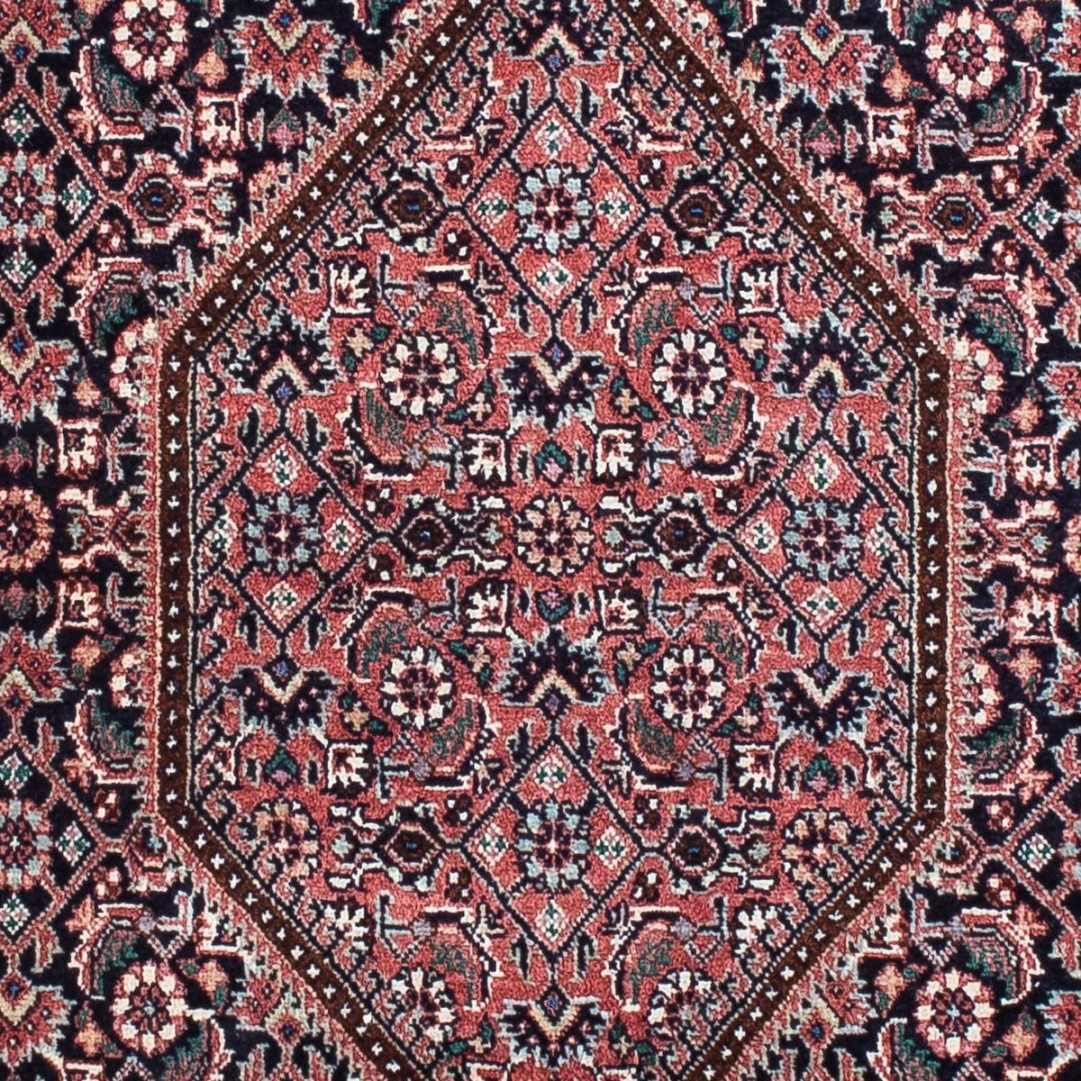 Runner Perser Rug - Bidjar - 202 x 75 cm - dark blue
