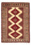 Turkaman Rug - 133 x 92 cm - dark red