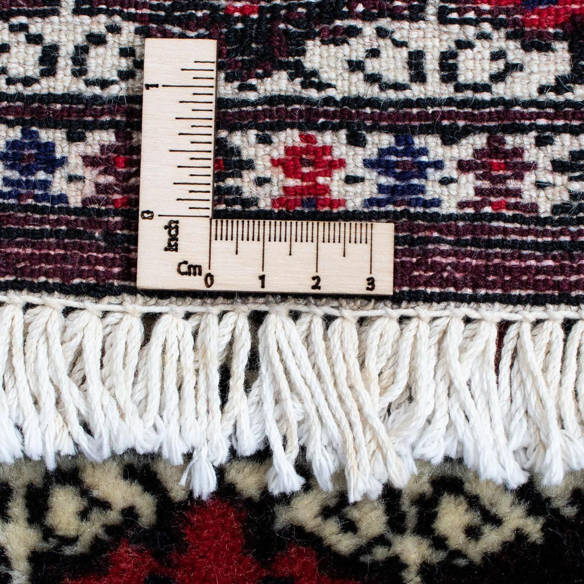 Turkaman Rug - 139 x 87 cm - multicolored