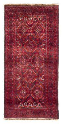 Runner Belutsch Rug - 212 x 105 cm - red
