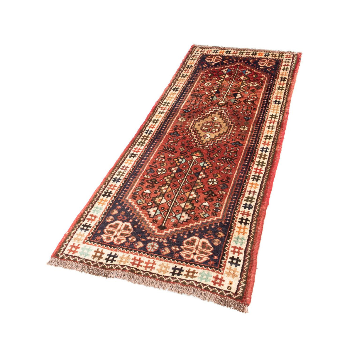 Runner Perser Rug - Nomadic - 175 x 67 cm - brown