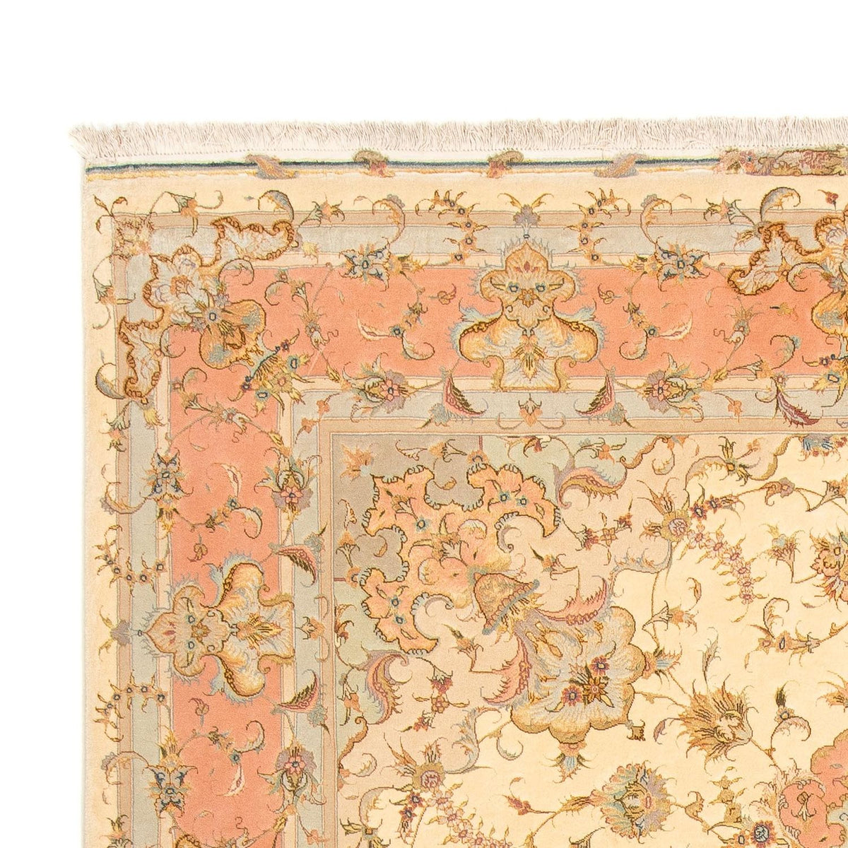 Tabriz - 50 Raj Rug 202x306cm - Persian Rugs