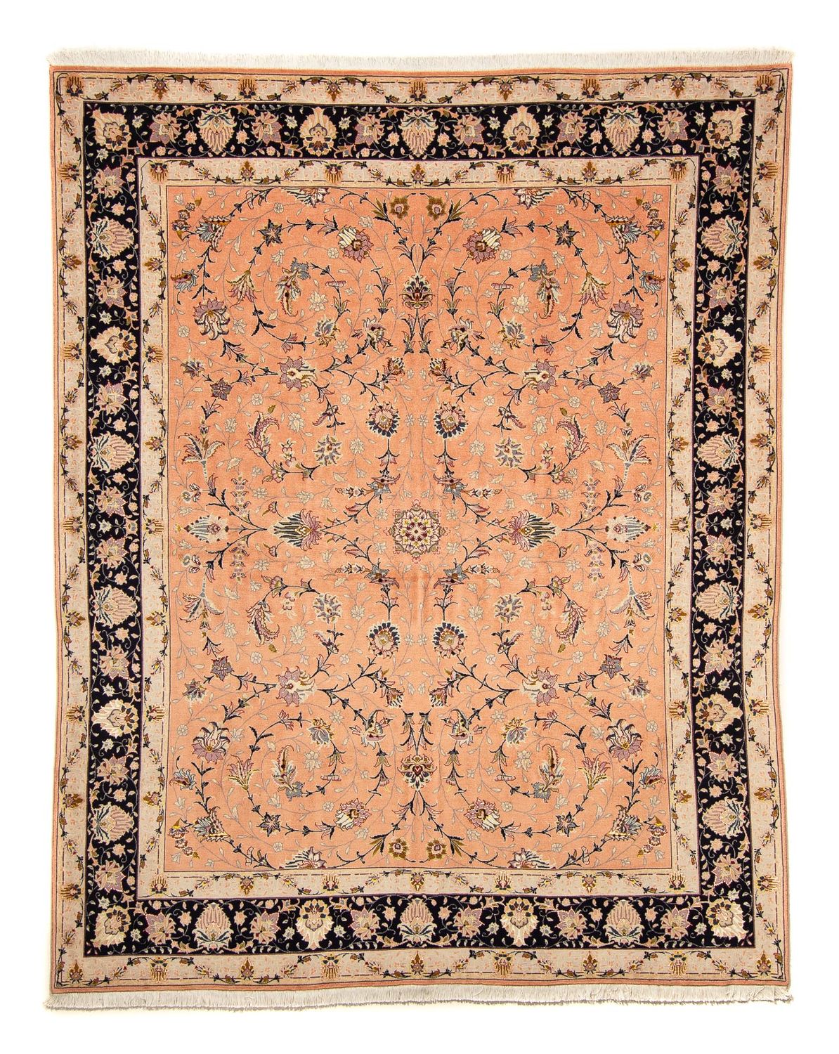 Perser Rug - Tabriz - Royal - 246 x 196 cm - light brown