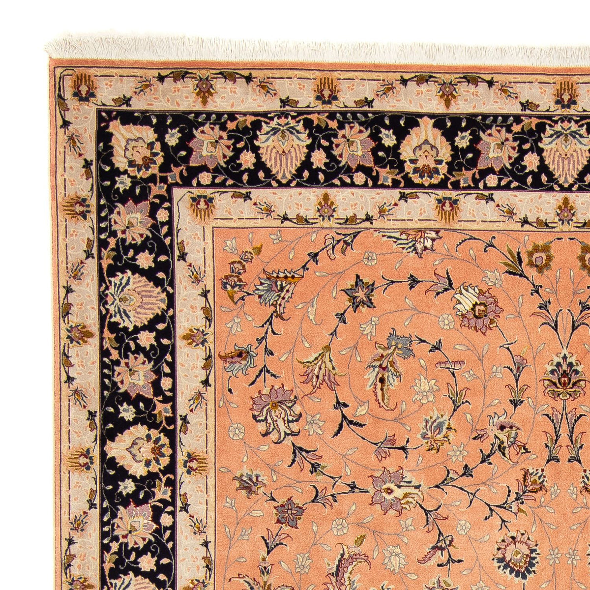 Tabriz - 50 Raj Rug 196x246cm - Persian Rugs