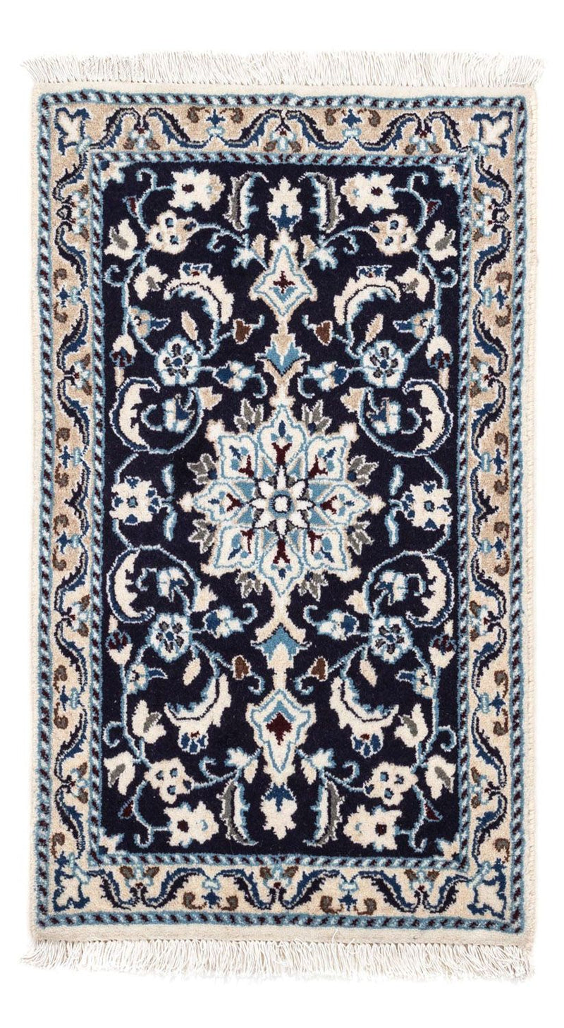 Perser Rug - Nain - 94 x 58 cm - dark blue