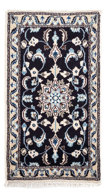 Perser Rug - Nain - 101 x 55 cm - dark blue