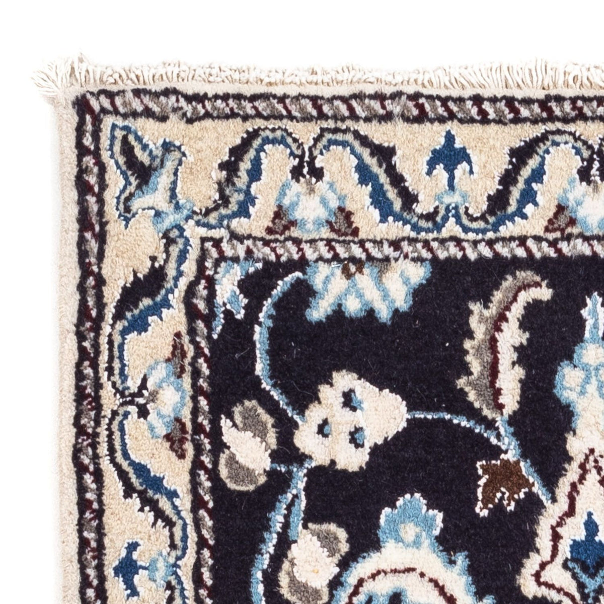 Perser Rug - Nain - 101 x 57 cm - dark blue