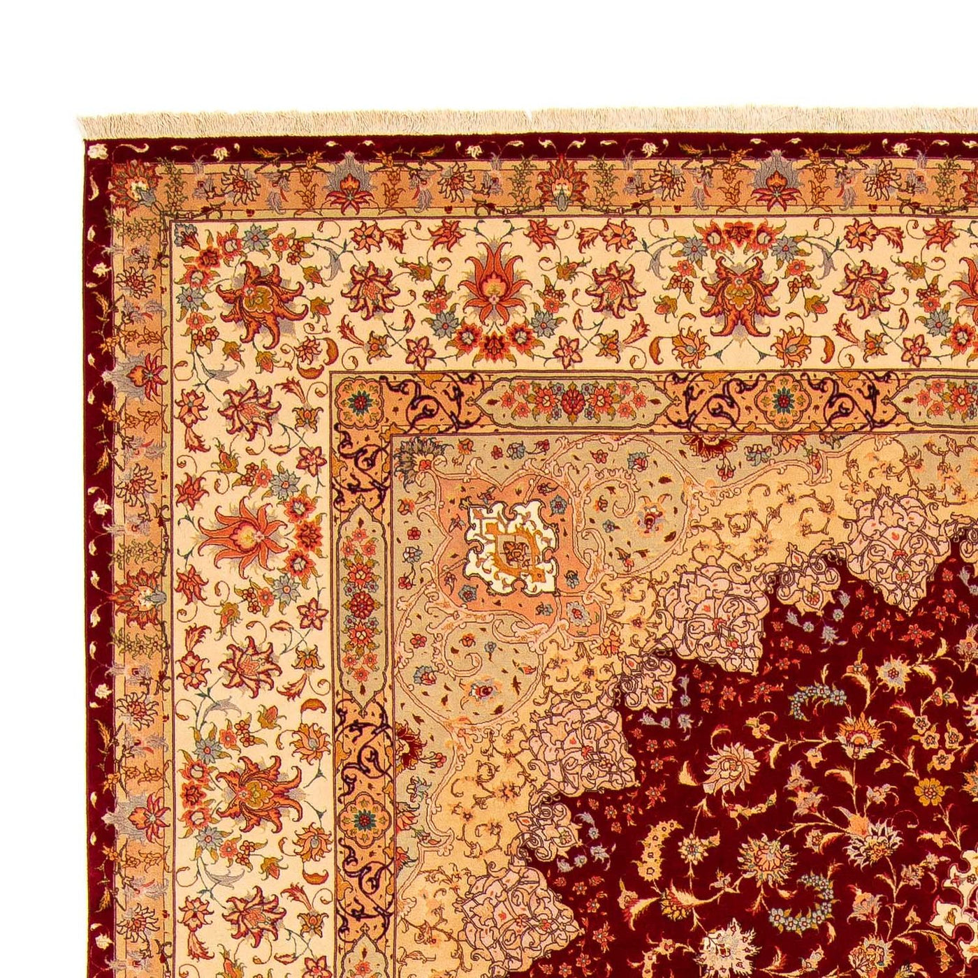Tabriz - 50 Raj Rug 400x300cm - Persian Rugs