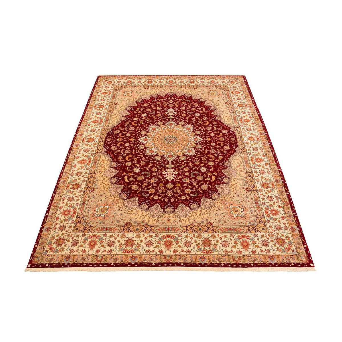 Perser Rug - Tabriz - Royal - 400 x 300 cm - dark red