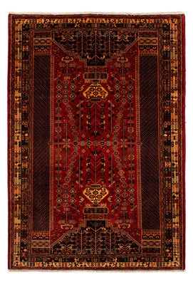 Perser Rug - Nomadic - 291 x 196 cm - dark red