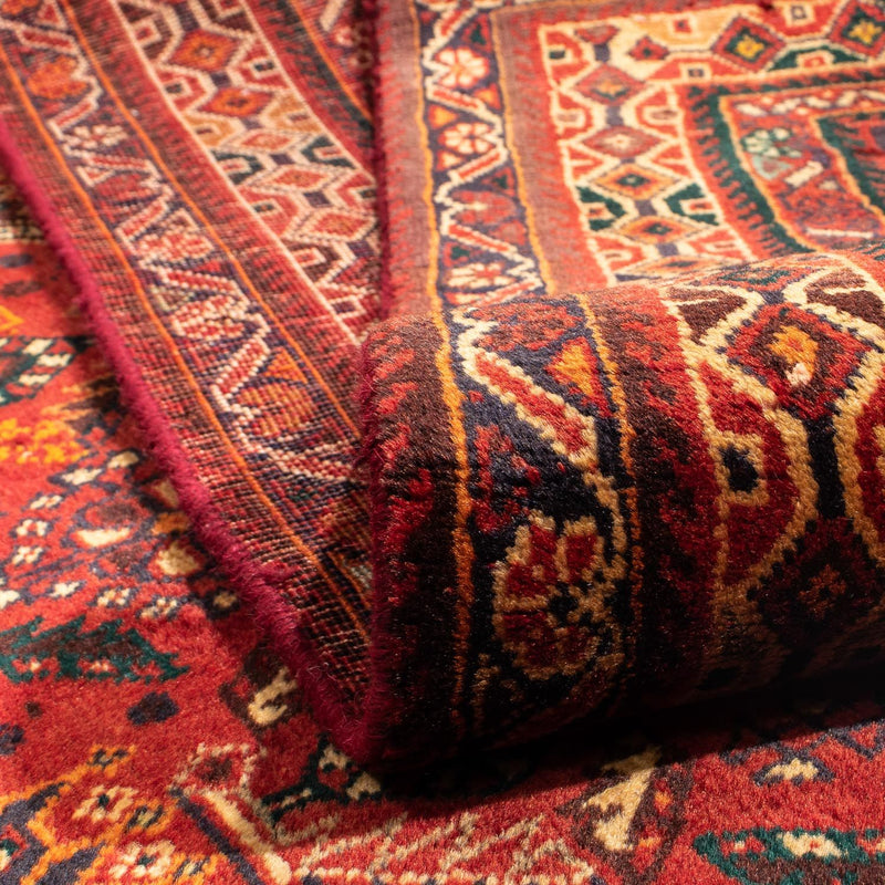 Perser Rug - Nomadic - 294 x 190 cm - dark red