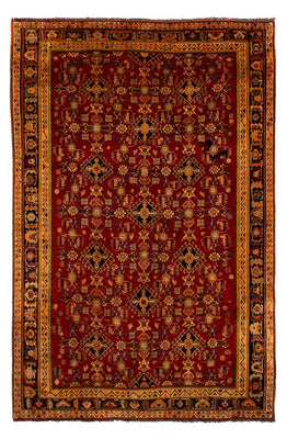 Perser Rug - Nomadic - 296 x 190 cm - dark red