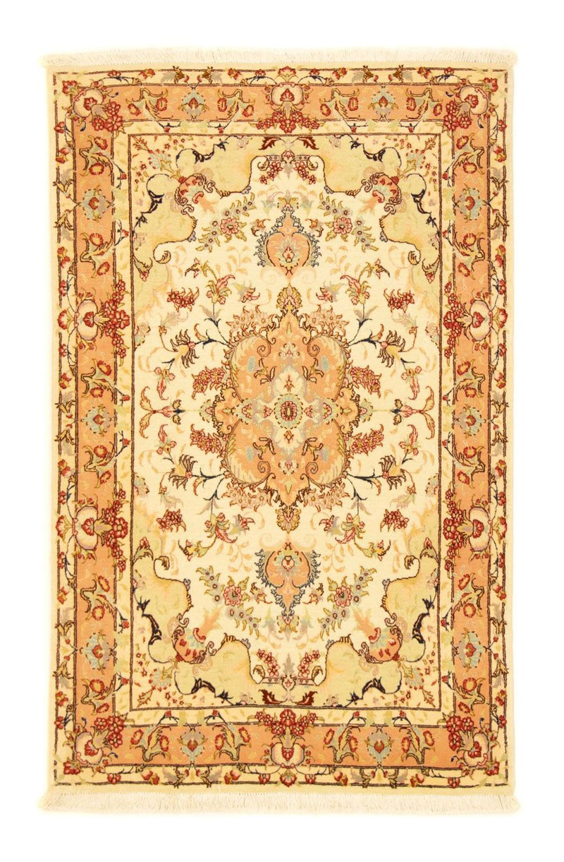 Tabriz - 50 Raj Rug 101x154cm - Persian Rugs